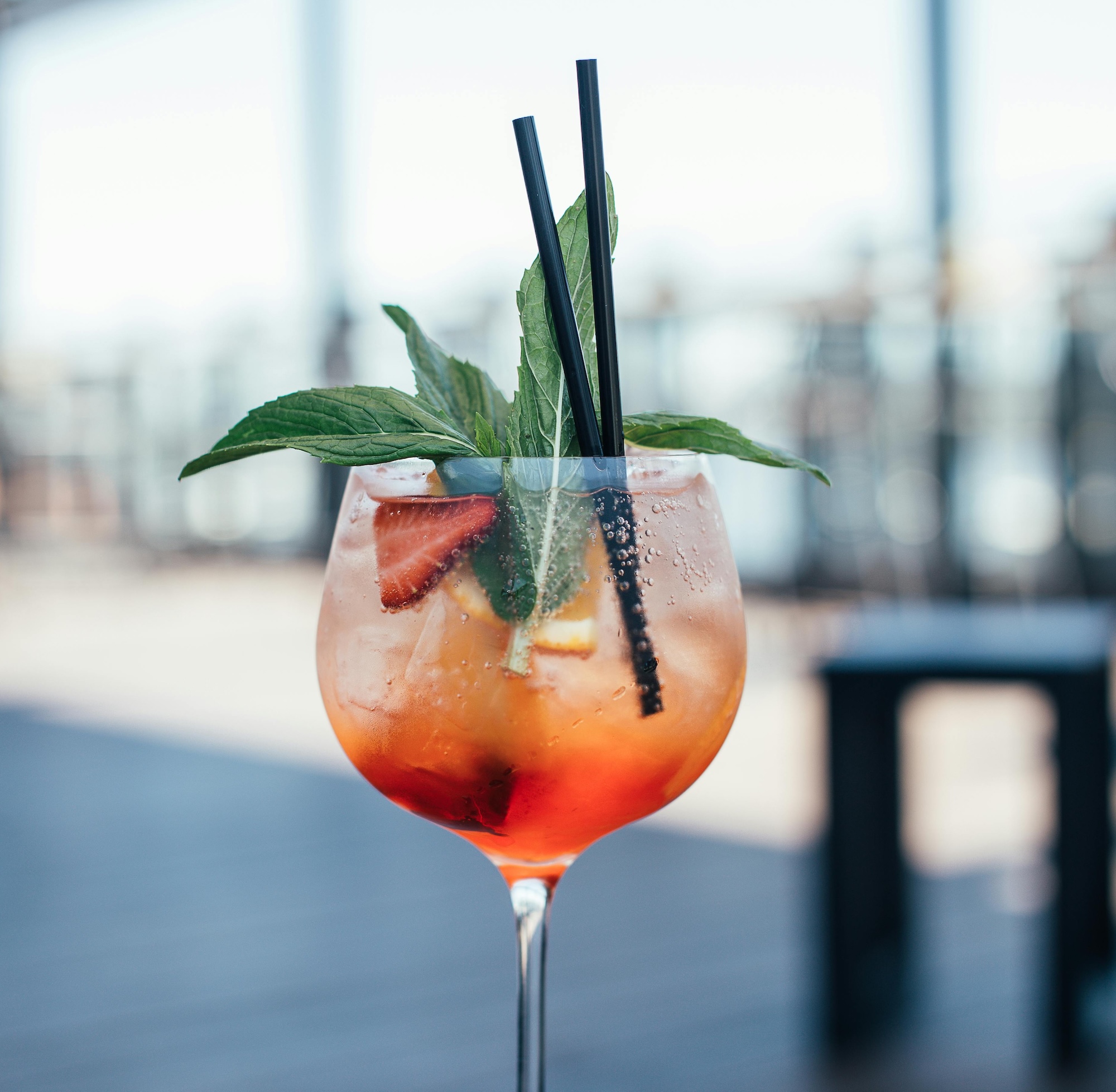 Rooftop Sunset Spritz