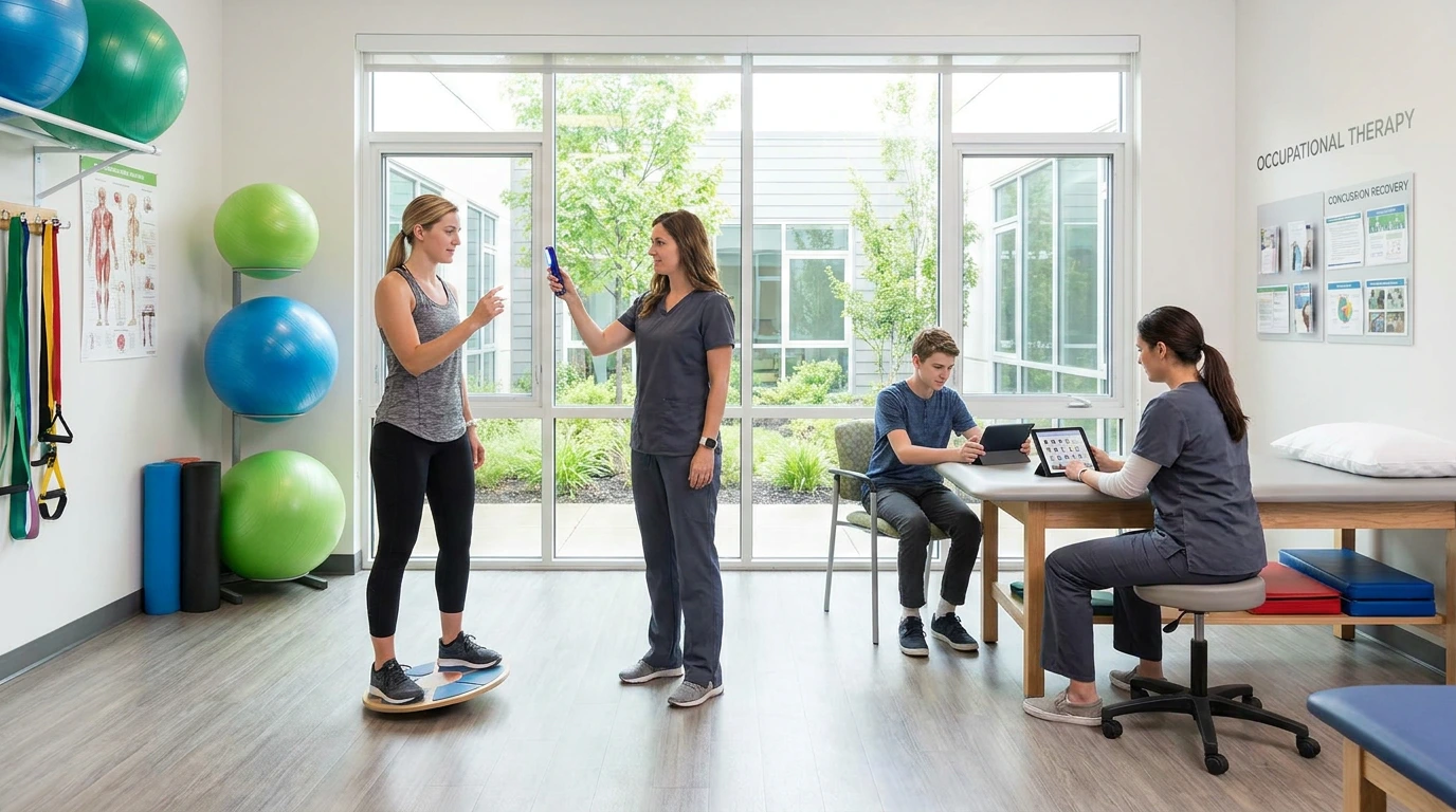 Concussion recovery and rehabilitation