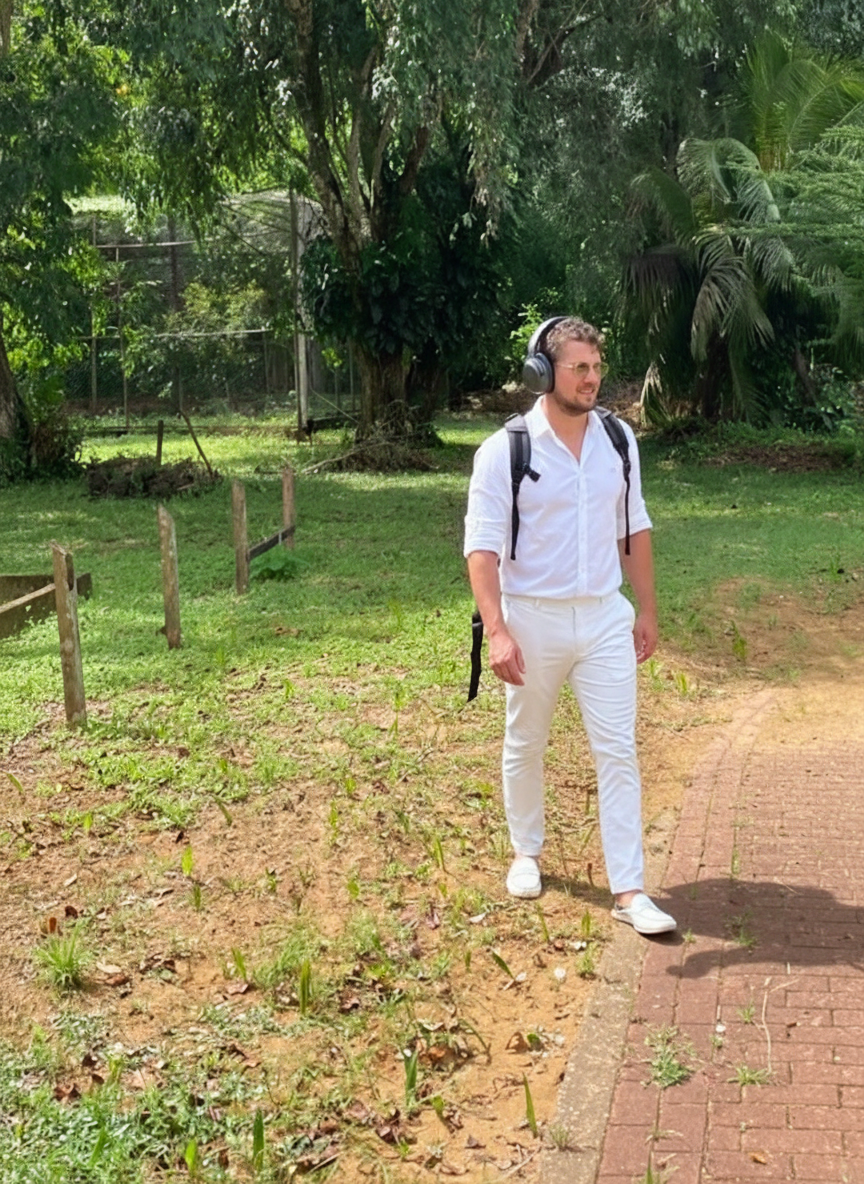 Meditatie tijdens een wandeling