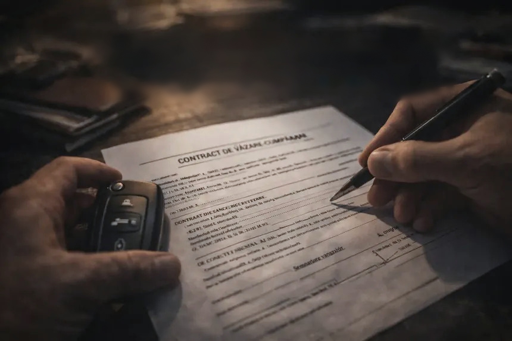 Contracte vânzare-cumpărare auto