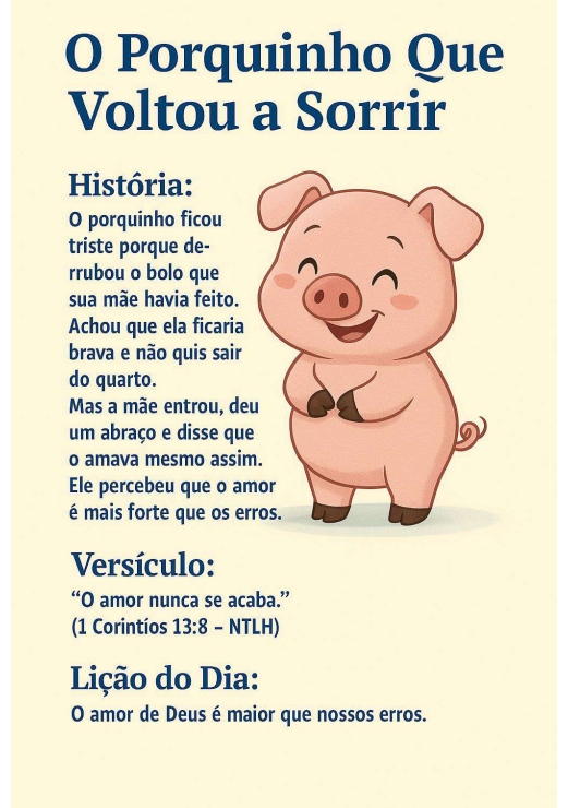 O Porquinho Que Voltou a Sorrir