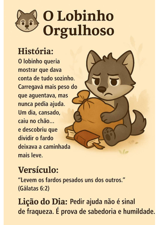 O Lobinho Orgulhoso