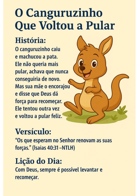 O Canguruzinho Que Voltou a Pular