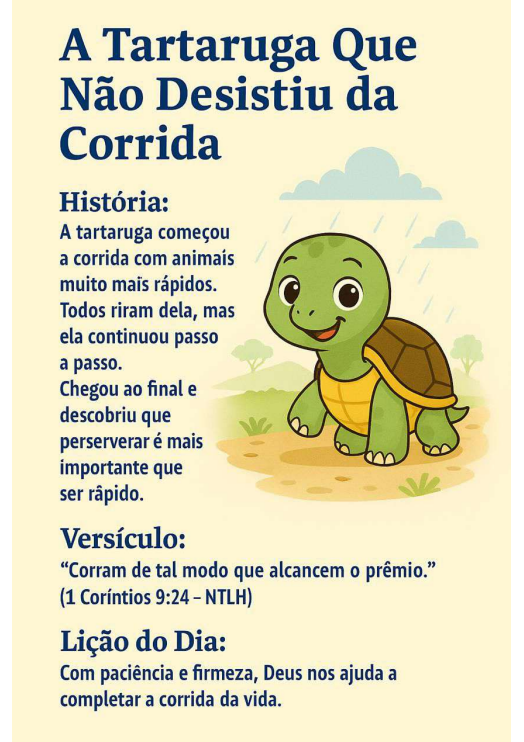 A Tartaruga Que Nao Desistiu da Corrida
