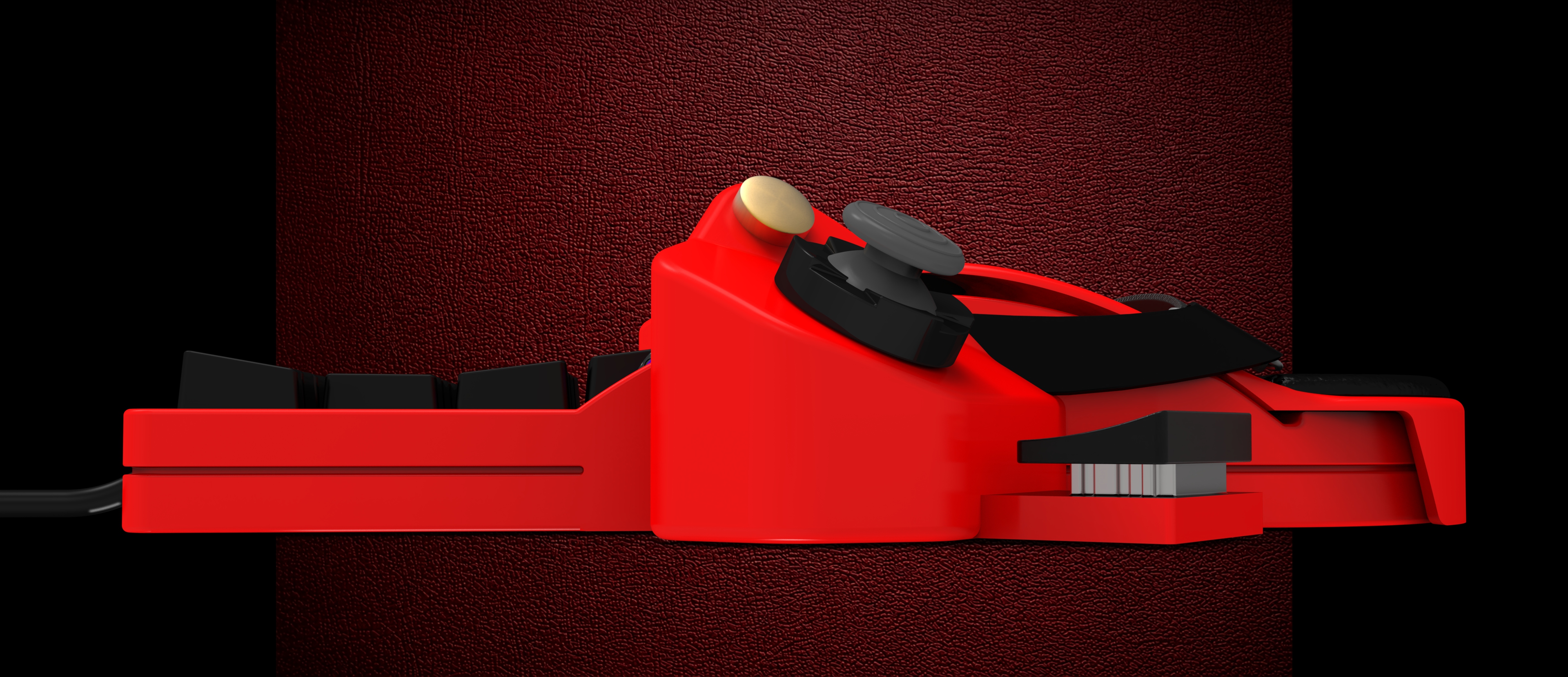 Crimson Red - Side Profile
