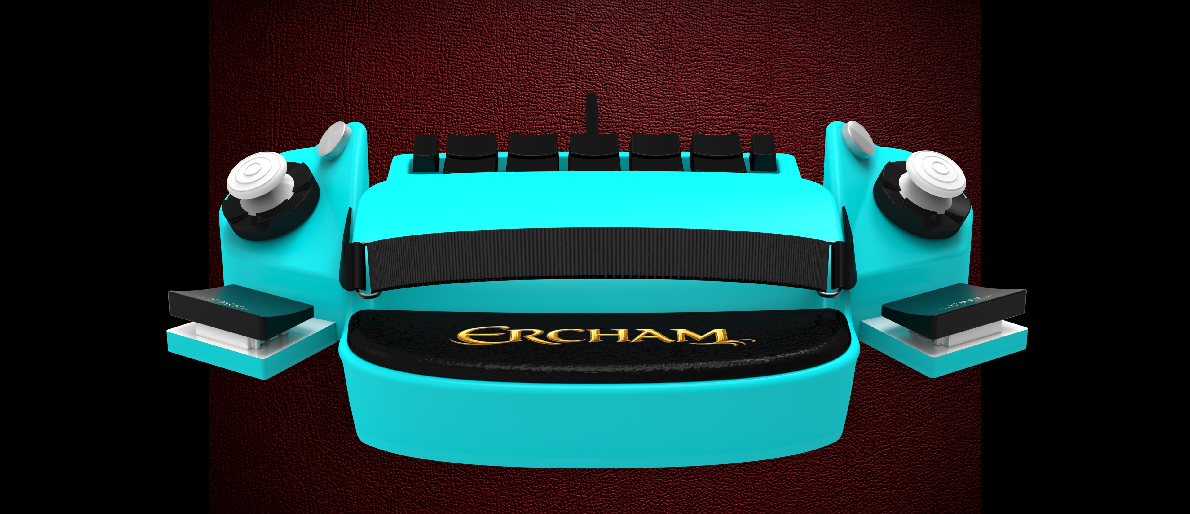 Cyan Blue - Front Logo
