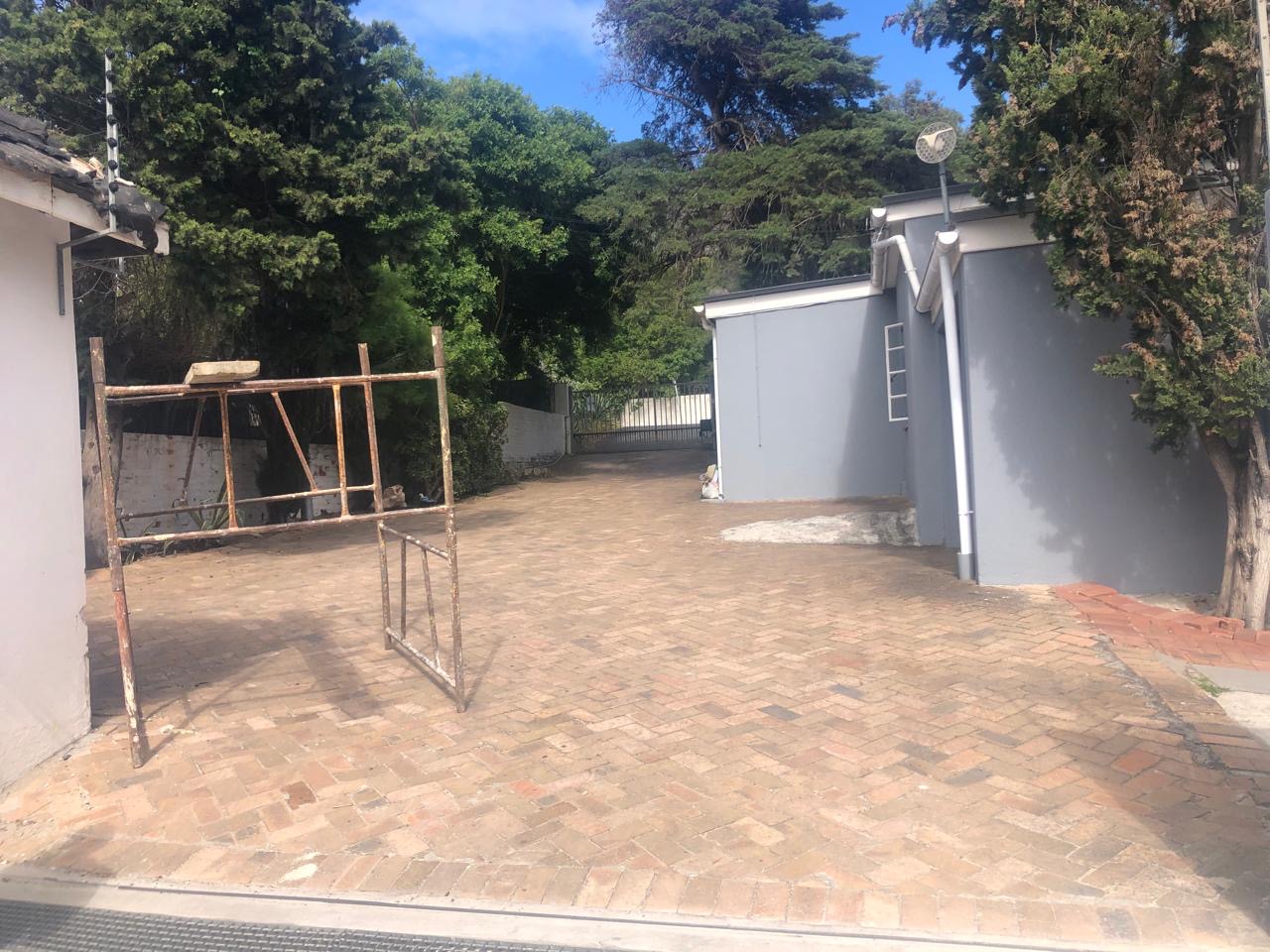 Herringbone Driveway before