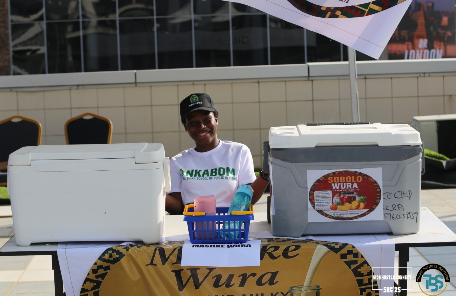 MASHKE WURA product booth