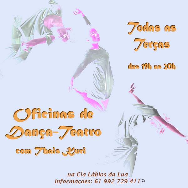 Oficinas de Dança-Teatro Cia Lábios da Lua