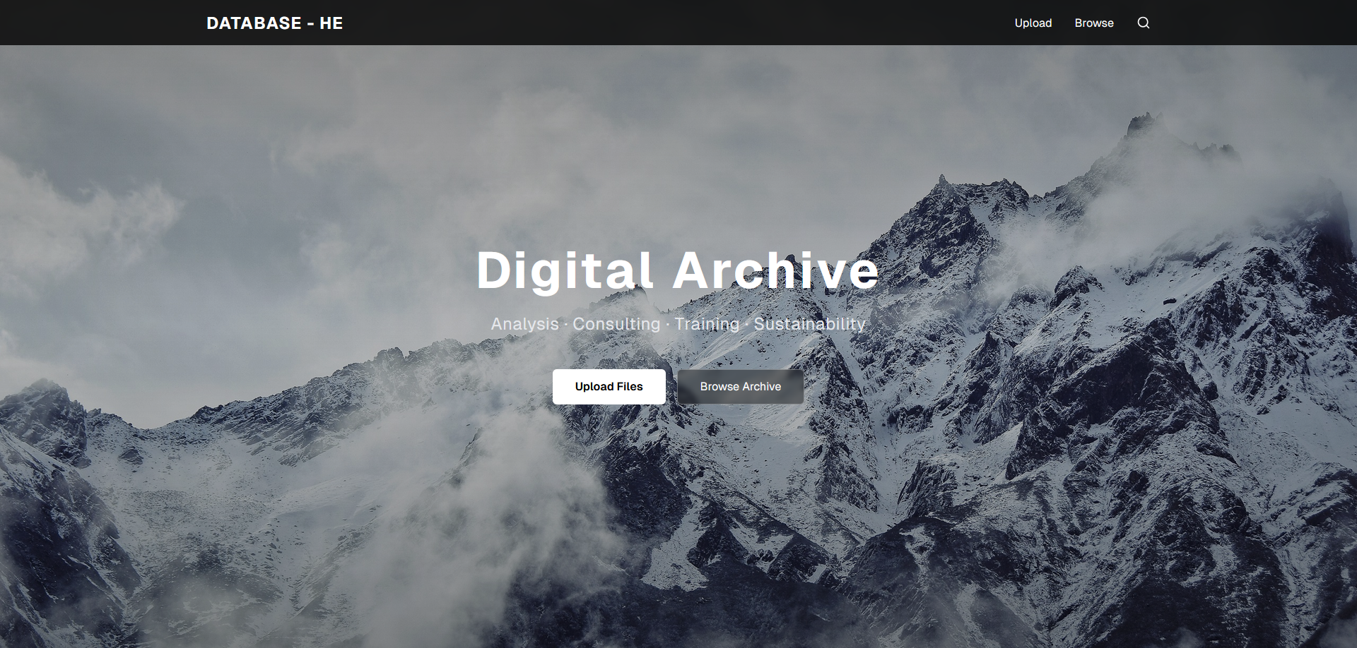 Digital Archive Platform