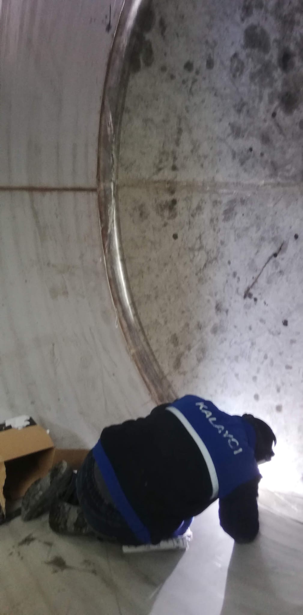 Tank İçi Kaynak Çalışmaları
