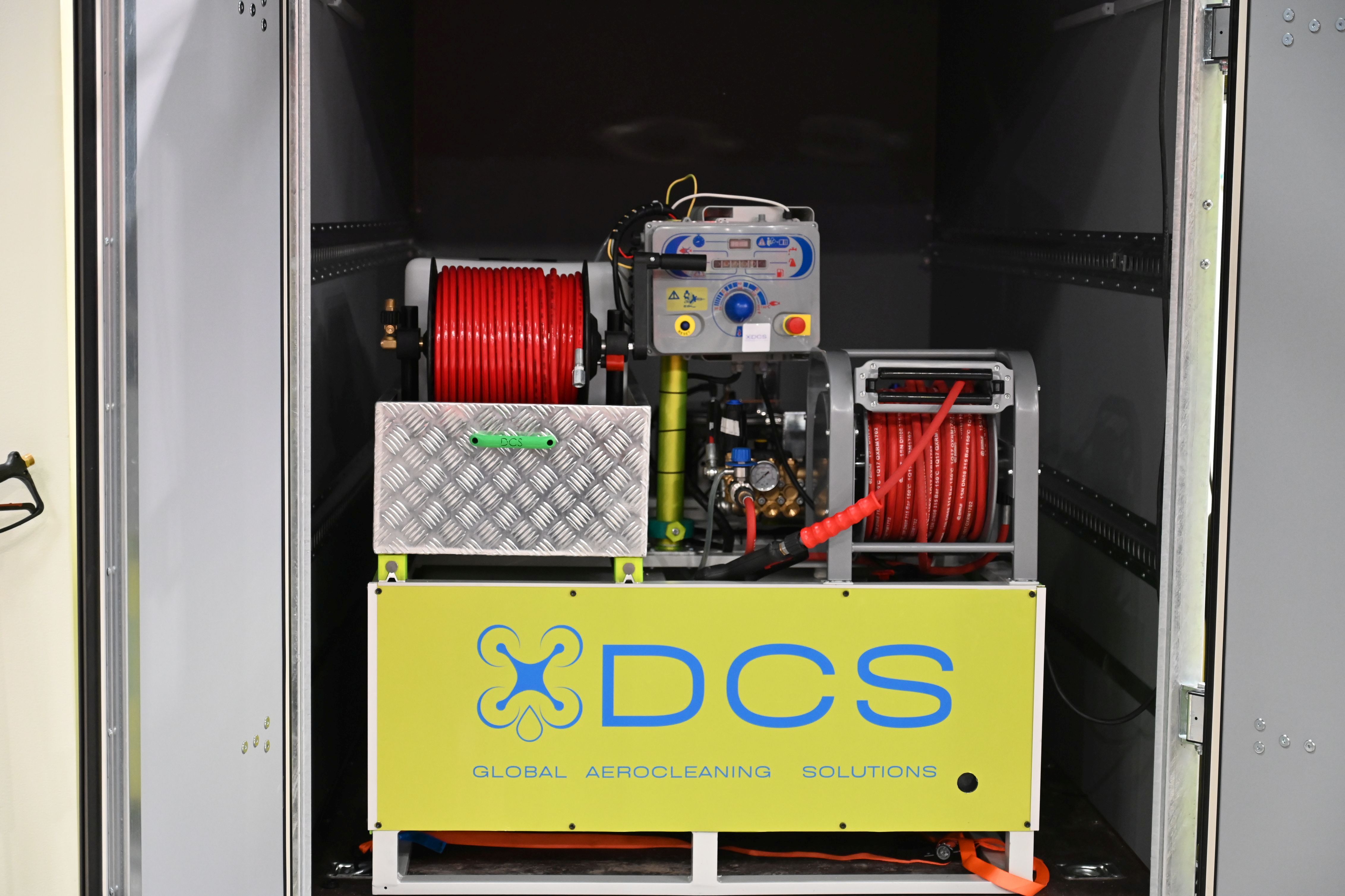 Stacja naziemna DCS Global AeroCleaning Solutions