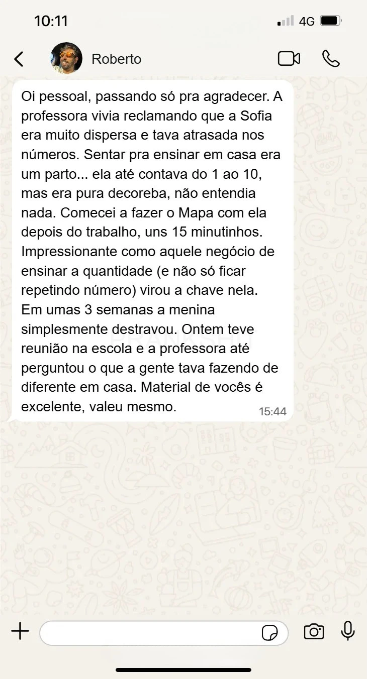Depoimento WhatsApp 1