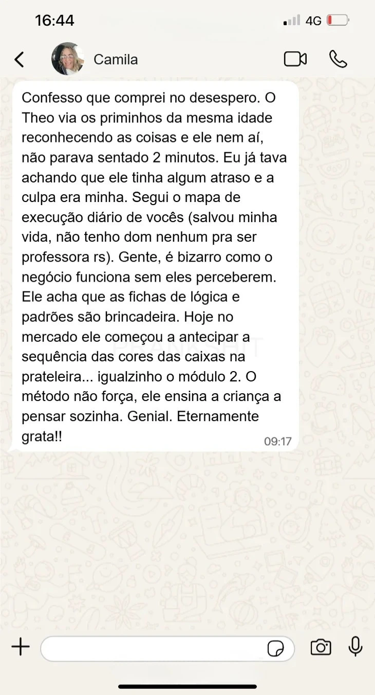 Depoimento WhatsApp 2