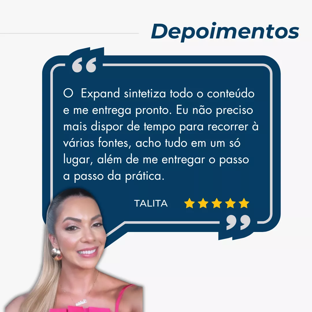 Depoimento de uma aluna 6