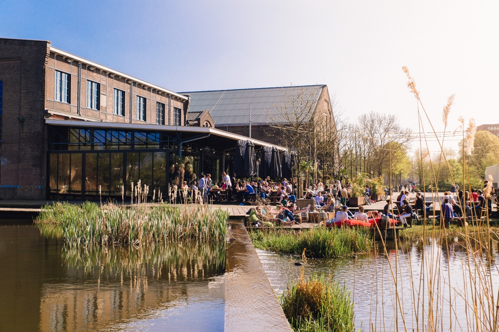 Westerweelde Amsterdam - Beautiful waterfront restaurant where Skanna employees work