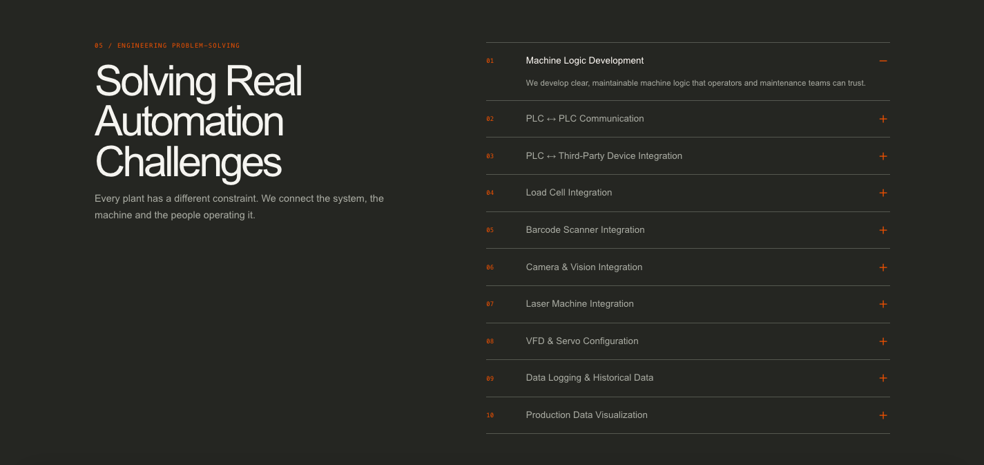Dhruvansh real automation challenges section