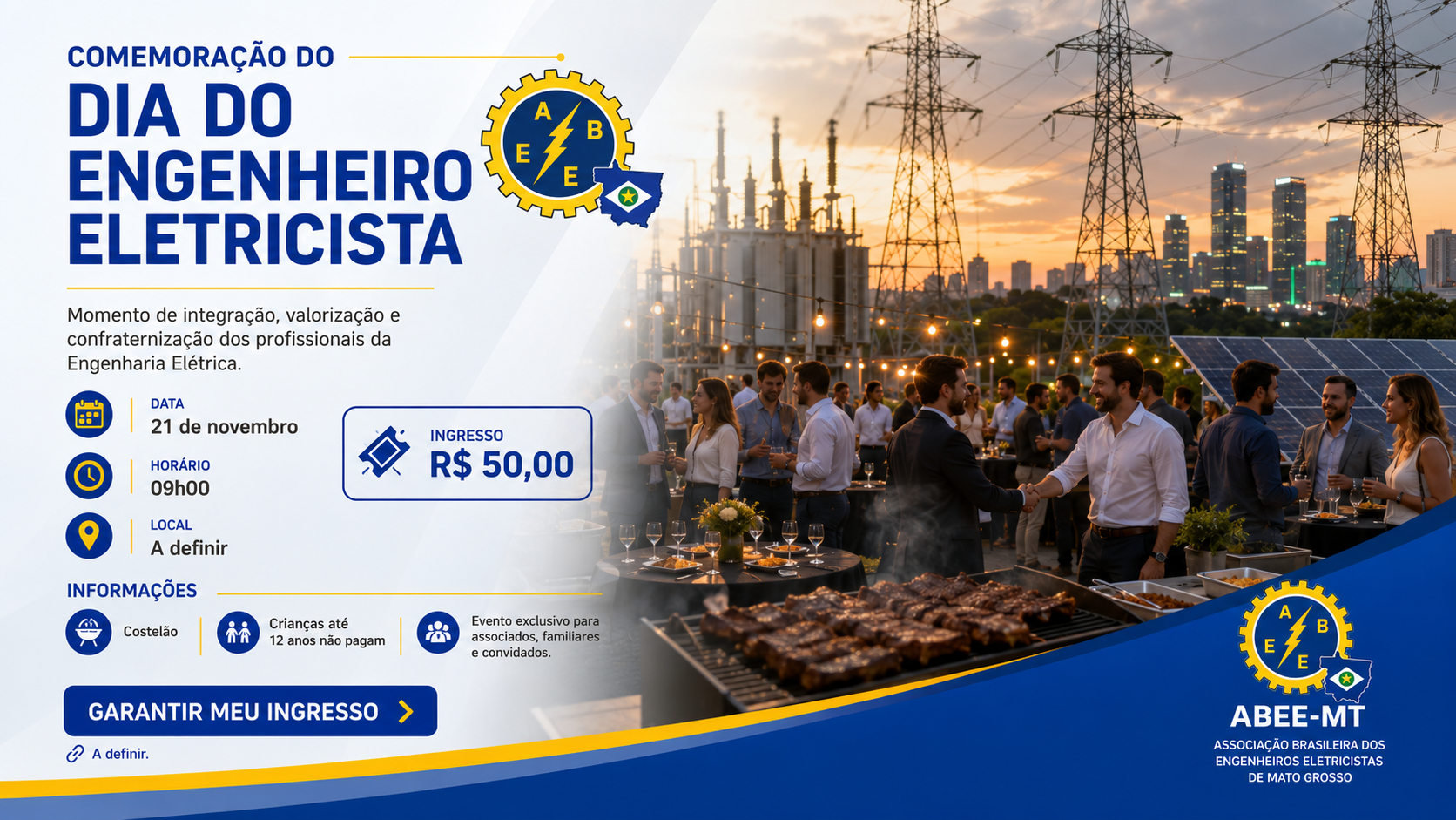 Comemoração do Dia do Engenheiro Eletricista