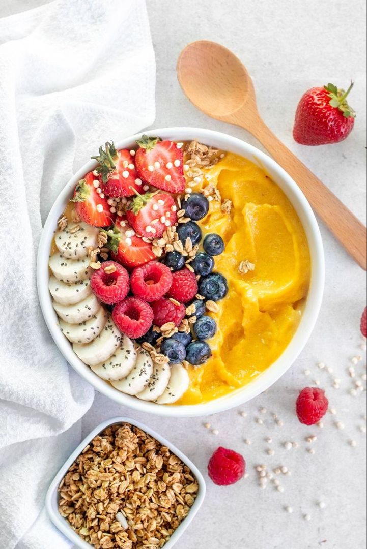 Overnight Protein Oats with Sprouts