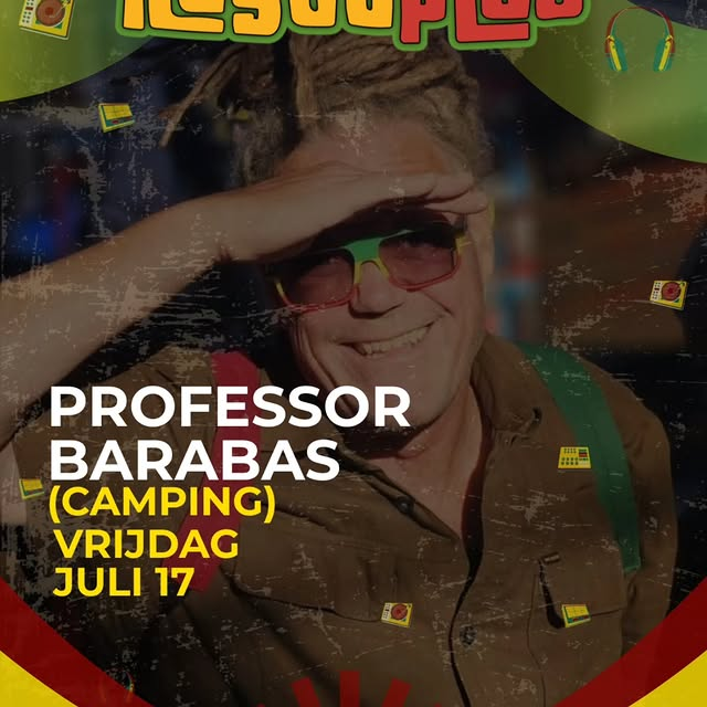 Professor Barabas op Rastaplas 2026