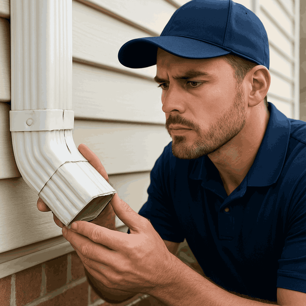 Downspout Inspection