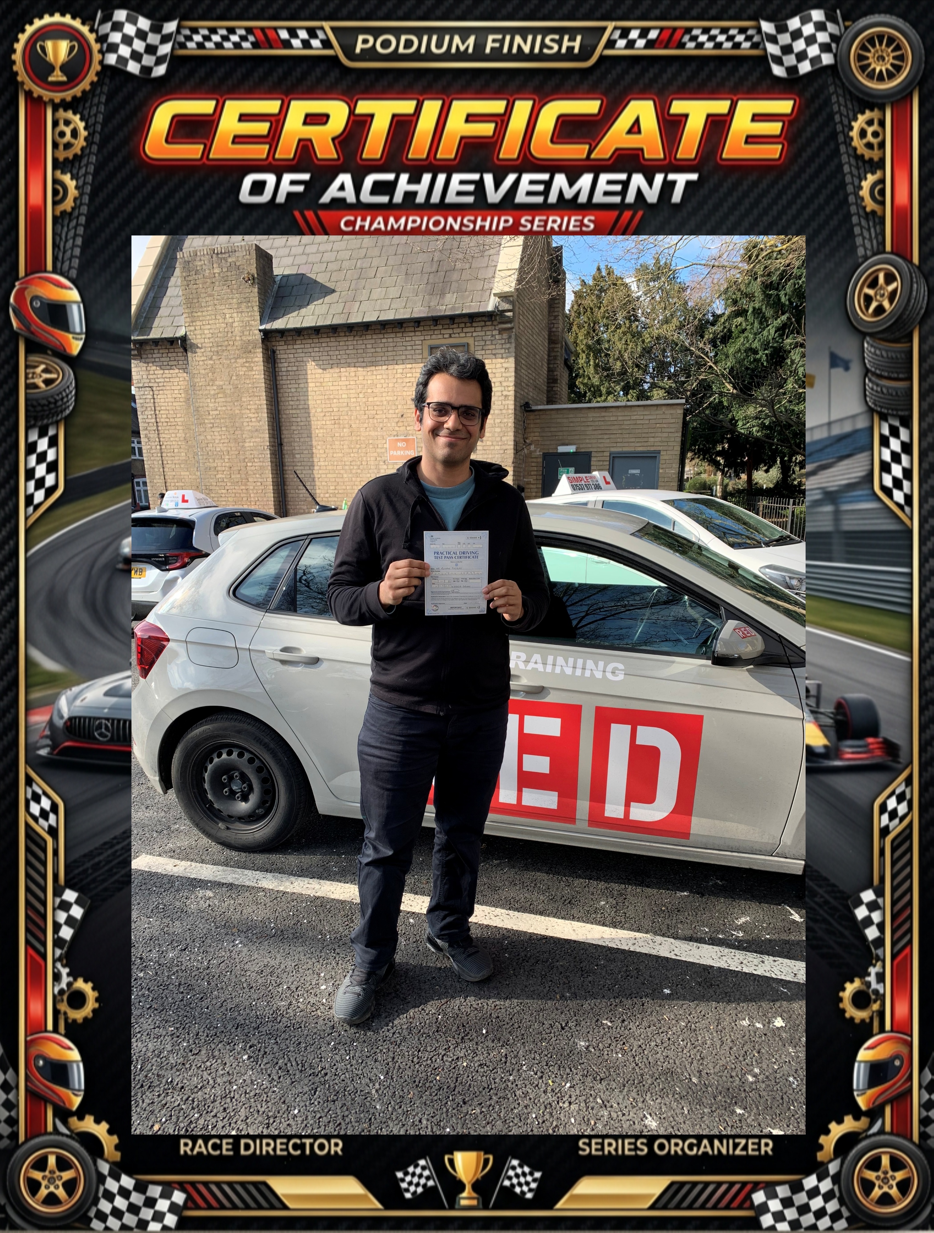 Driving instructor Highbury - student pass