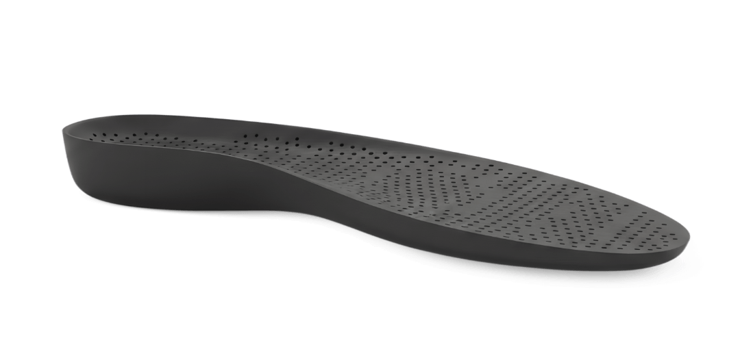 Drop-in midsole with perforated design