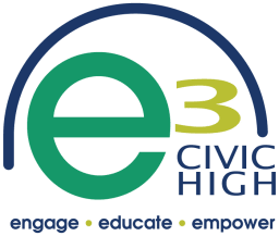 e3 Civic High School logo