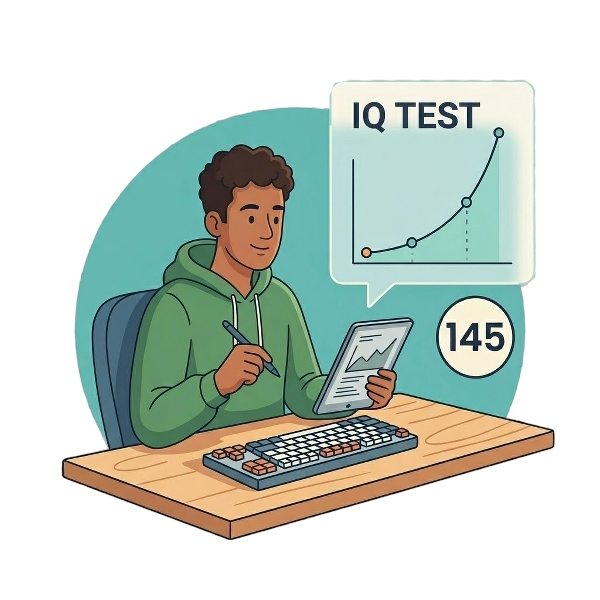Discover your IQ score illustration
