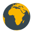 Africa globe icon