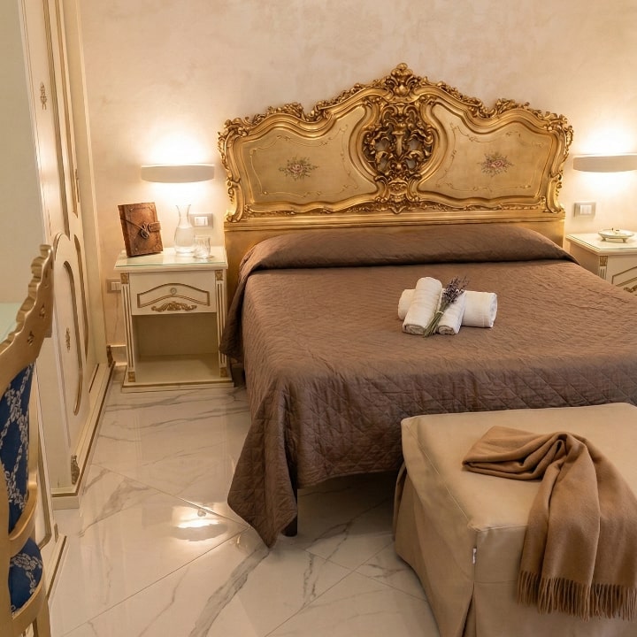 Economy Double Room at Hotel Paradise Porto Cesareo -  room with Free WiFi, Queen Bed