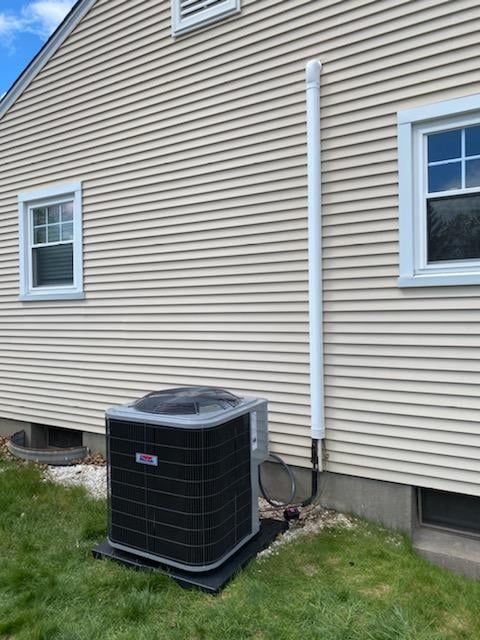 Before: Outdoor AC Unit Installation