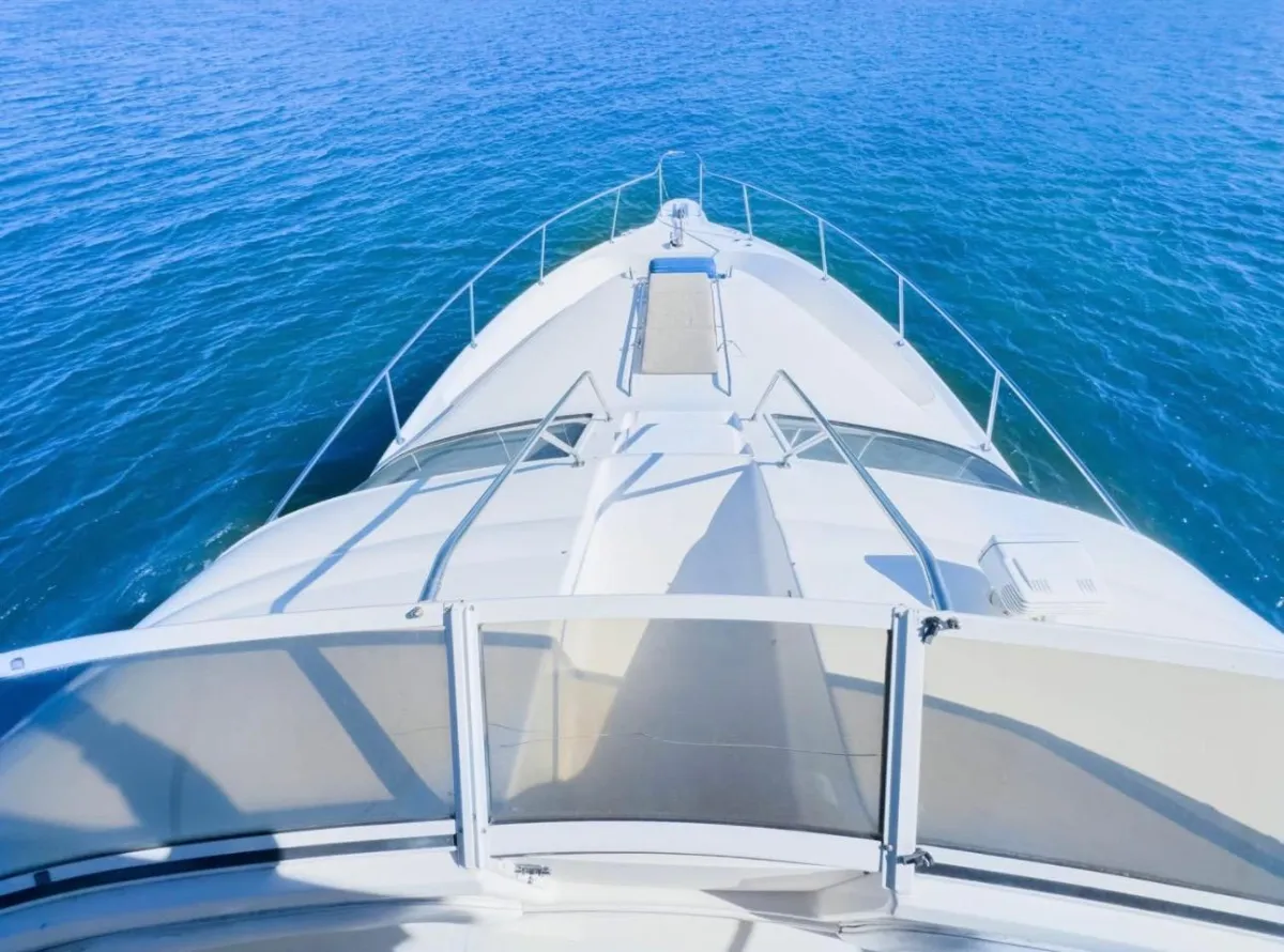 Luxury yacht interior