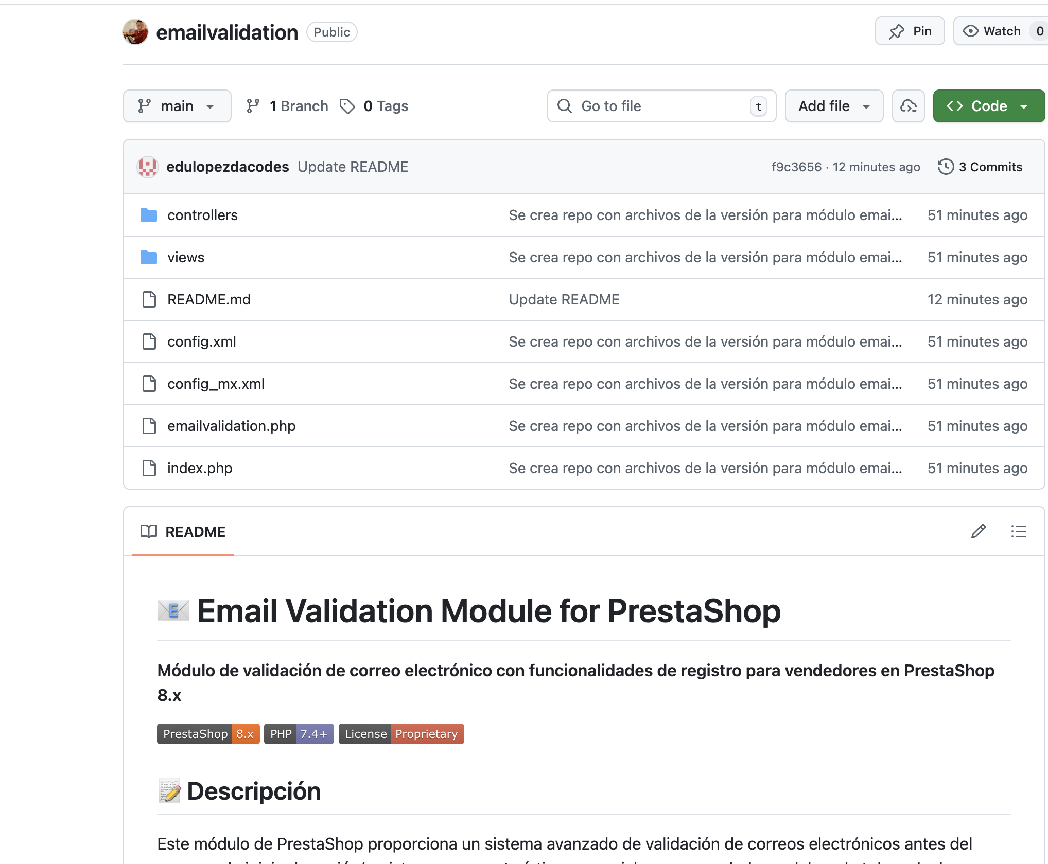 Email Validation Module