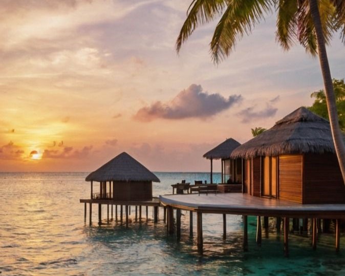 Escapada Romántica al Atardecer Maldivas