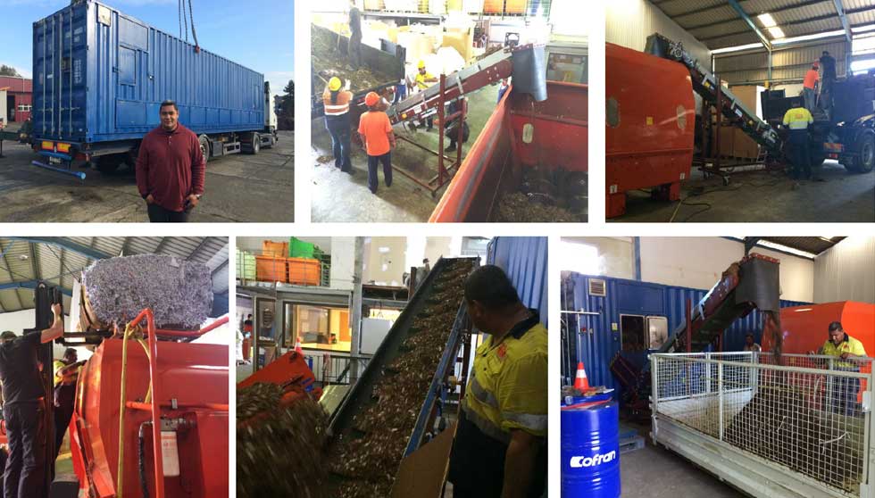 EWA installation in New Caledonia
