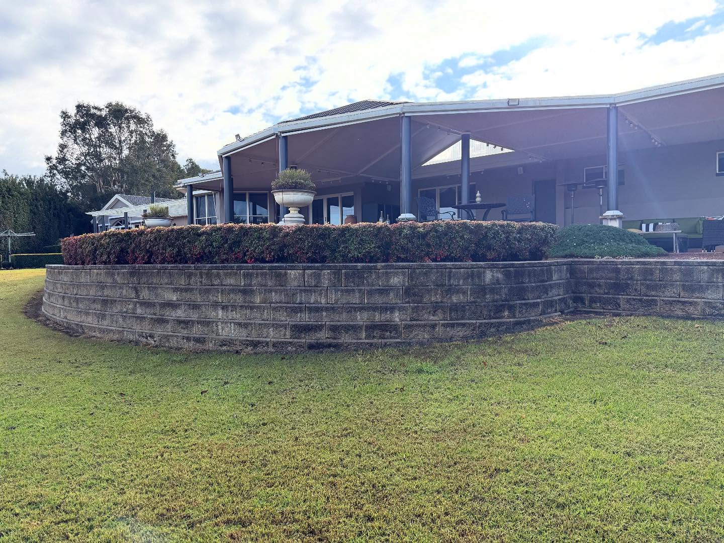 Retaining Wall - Before