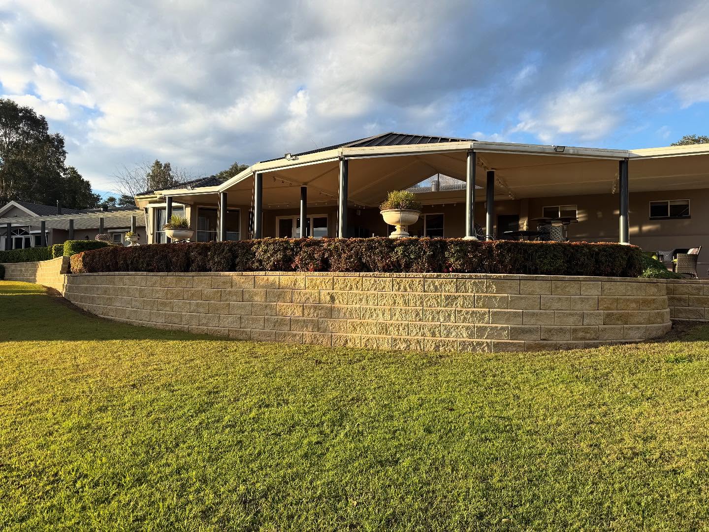 Retaining Wall - After