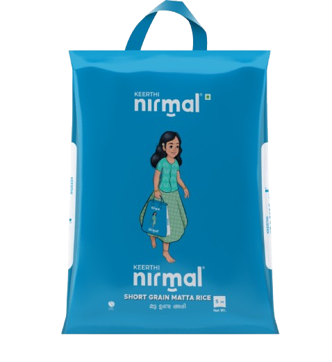 Keerthi Nirmal Short Grain Matta rice bag