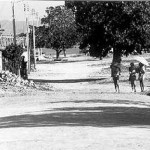 Straßenszene im Dorf