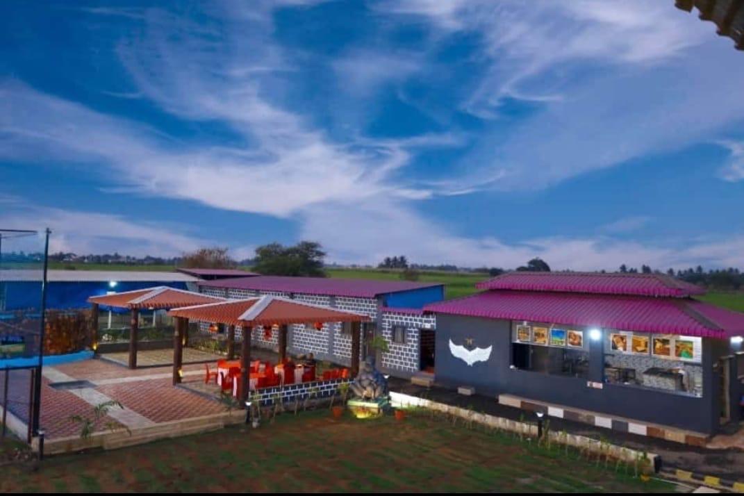 Outdoor seating and farmhouse property view
