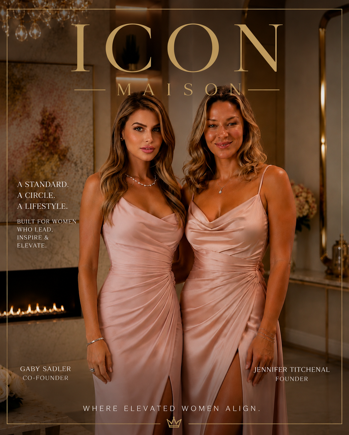 Jennifer Titchenal and Gaby Sadler, founders of Icon Maison