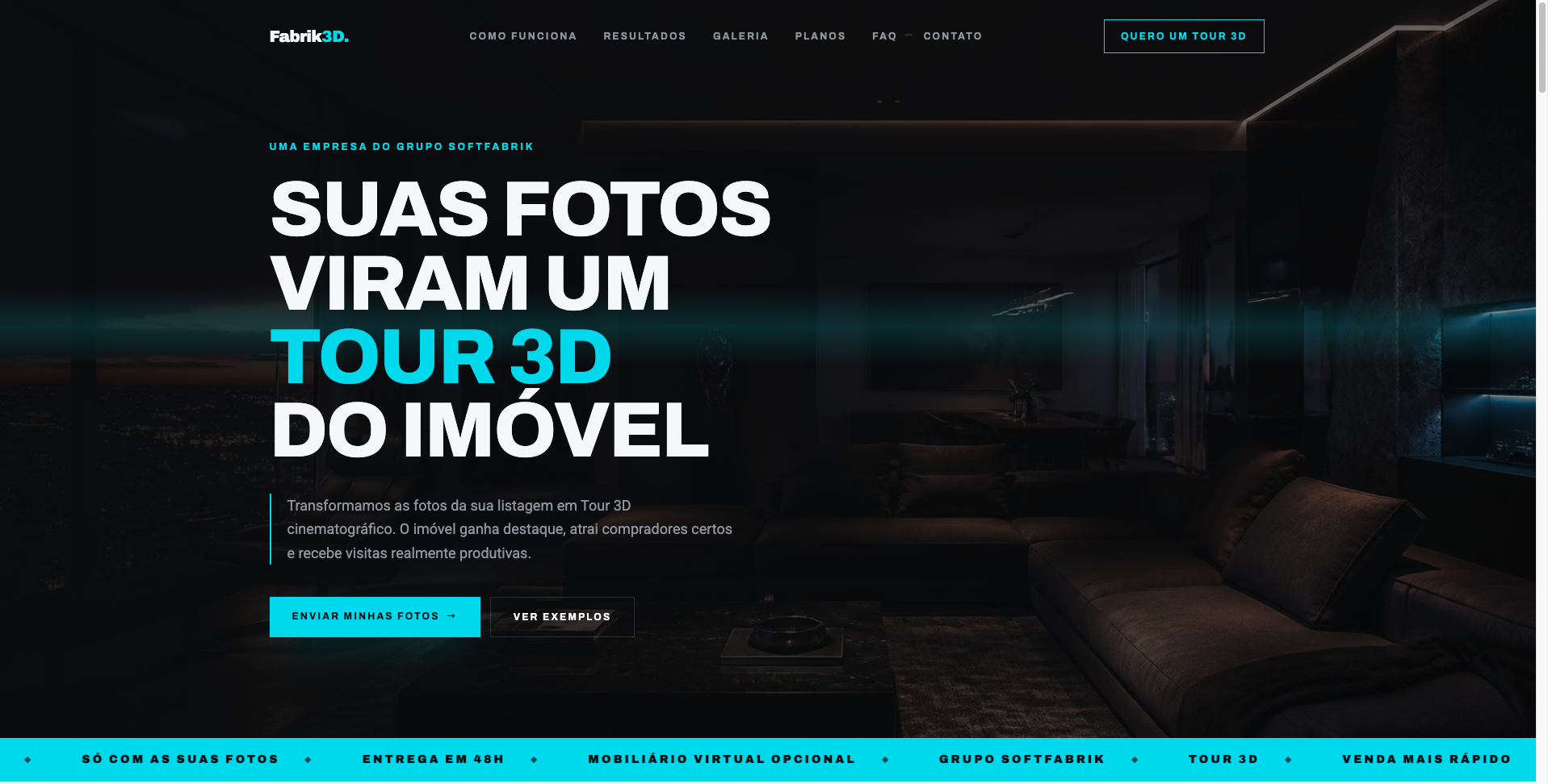 Capa do projeto fabrik3D