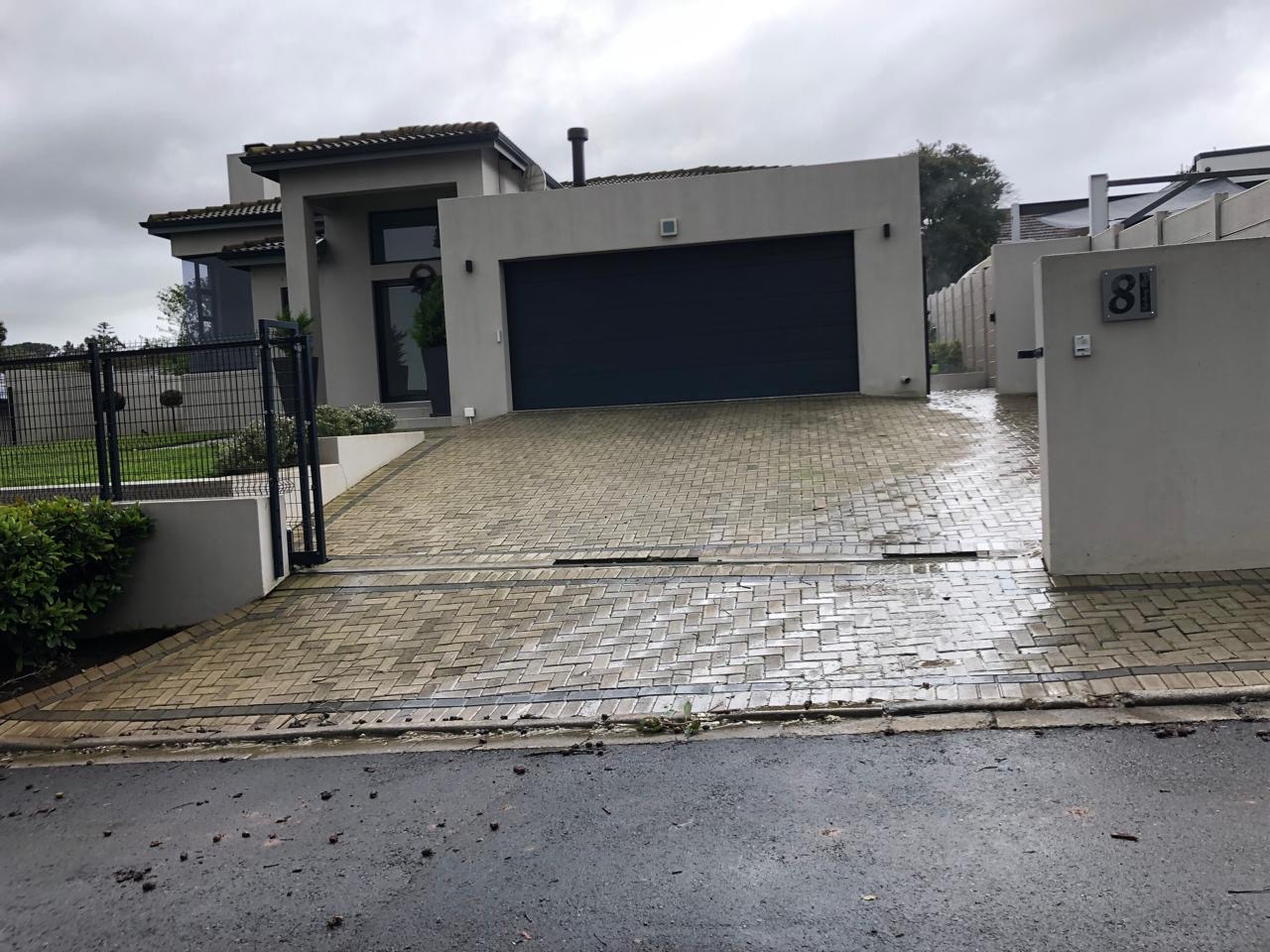 Modern Grey Driveway before
