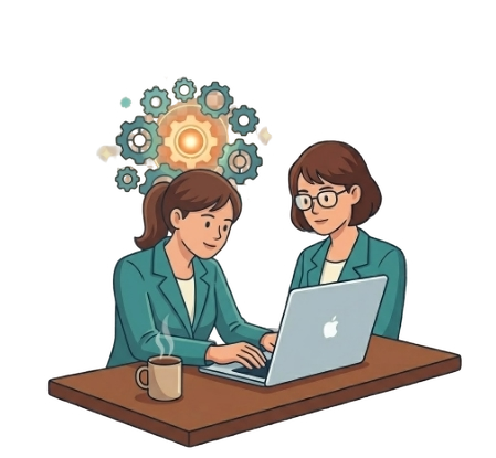 Unlock powerful insights illustration
