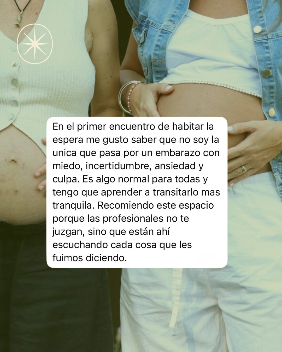 Feedback real de una participante sobre miedo y acompañamiento