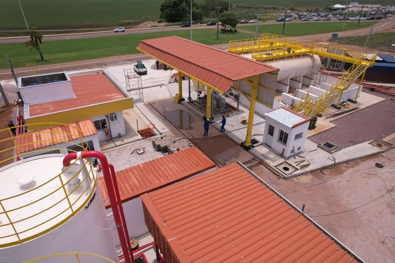 Instalação industrial FGA