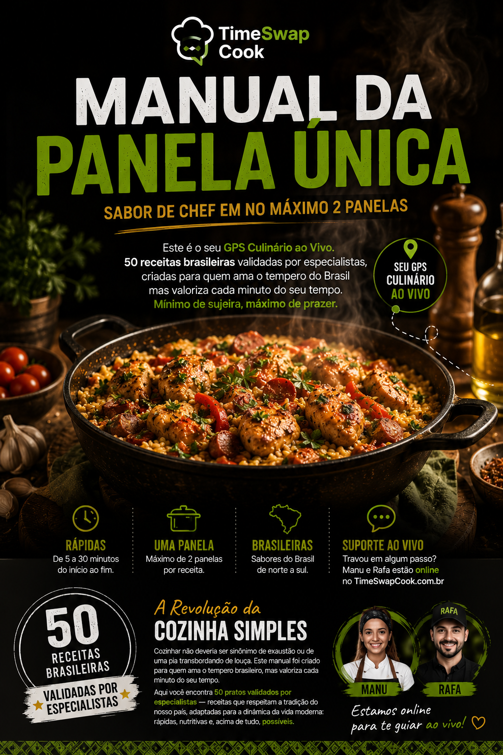 Manual da Panela Unica — 50 receitas brasileiras validadas por especialistas