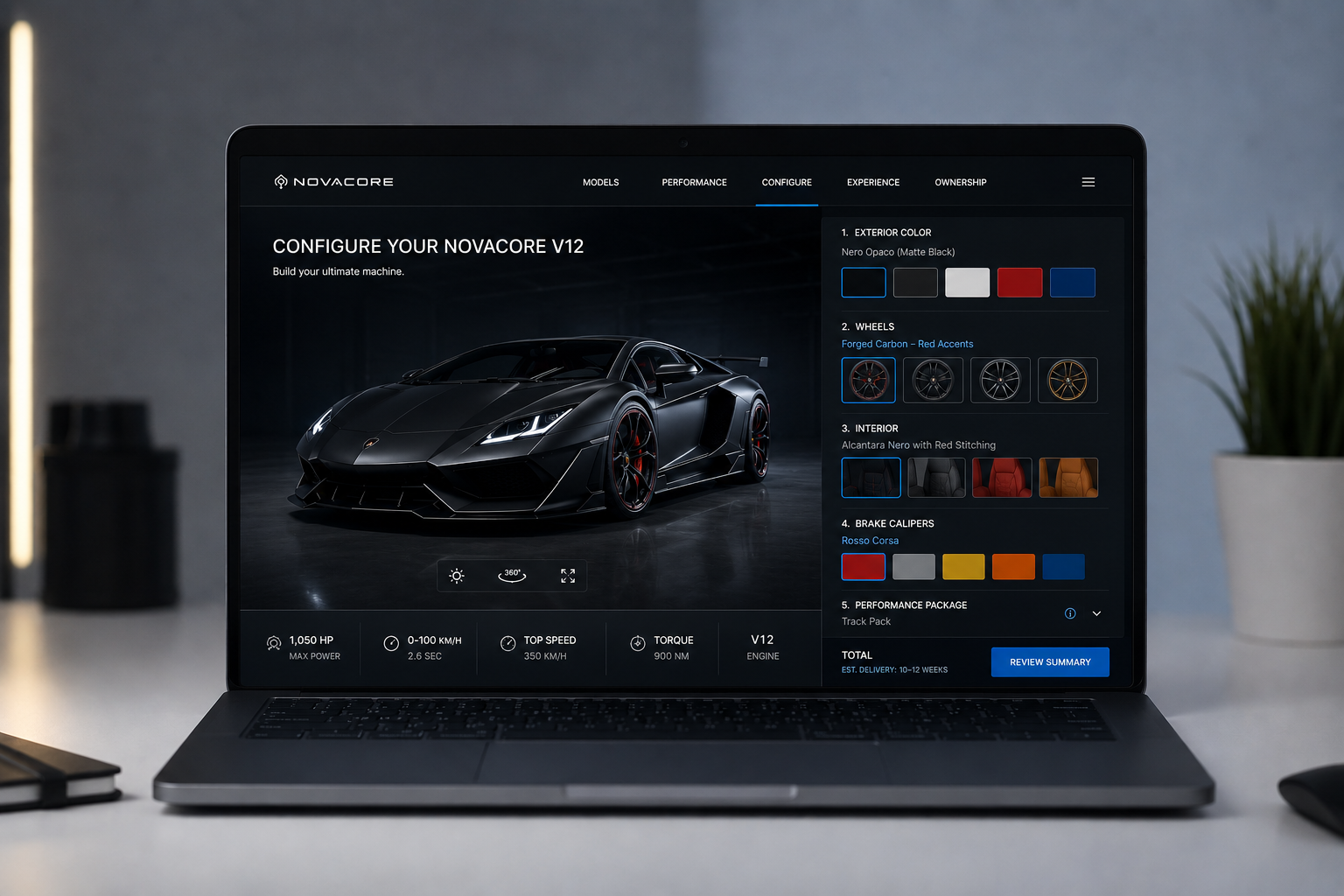 Premium Web Development Example 1