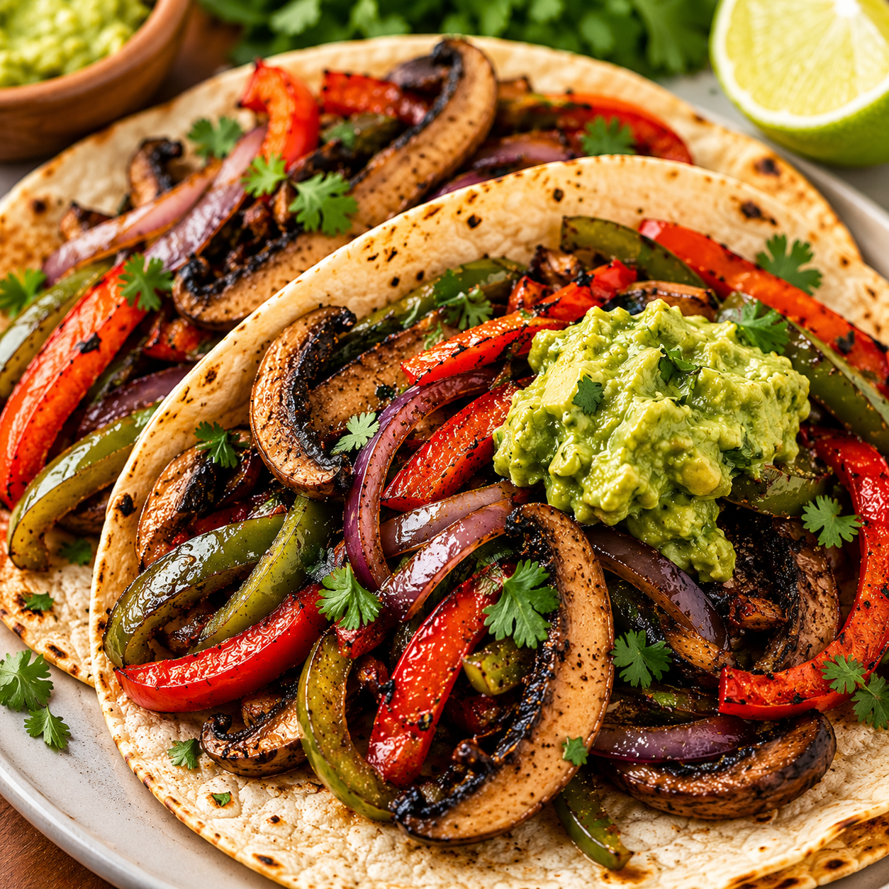 Sheet Pan Portobello Fajitas